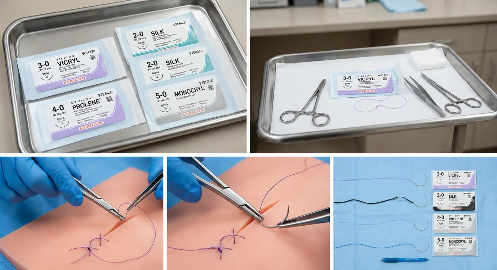 Sutures chirurgicales