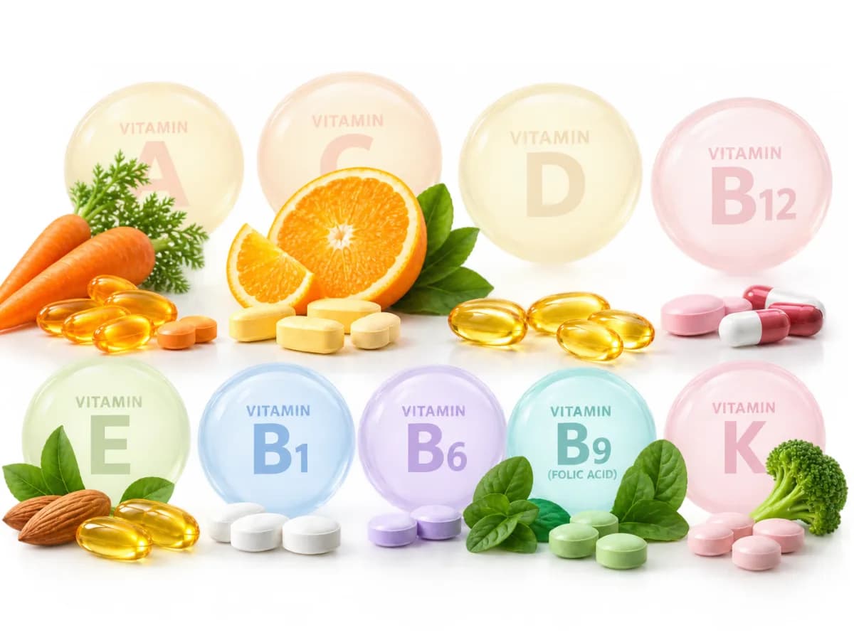Food supplements and vitamins