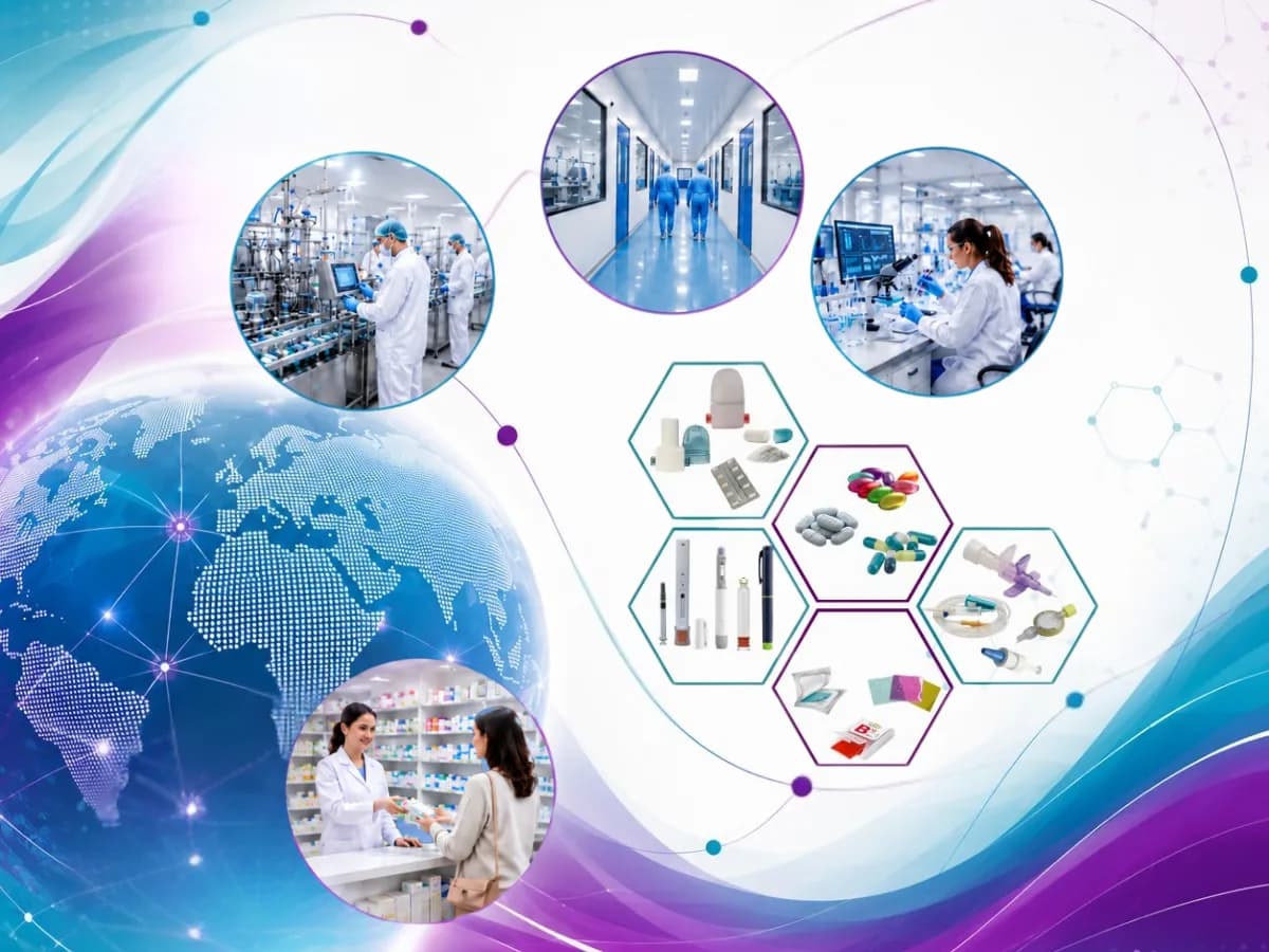 GMP-certified CMO/CDMO manufacturing facility